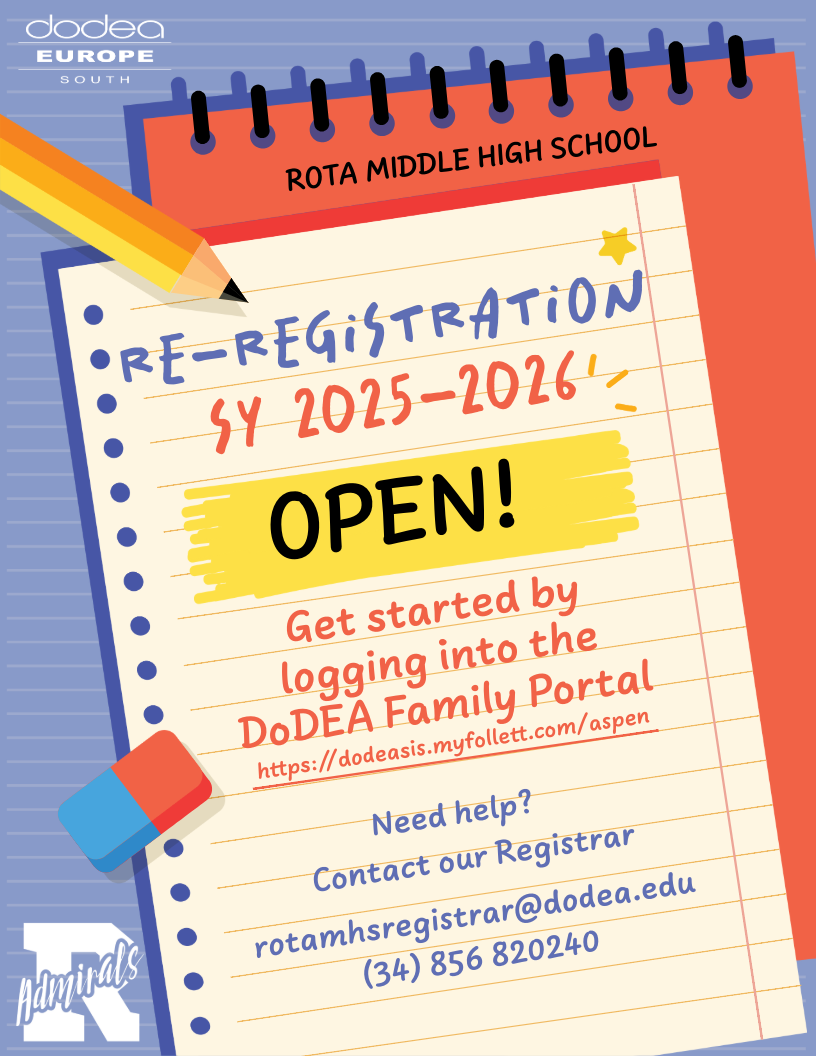 Re-Registration Flyer 2025