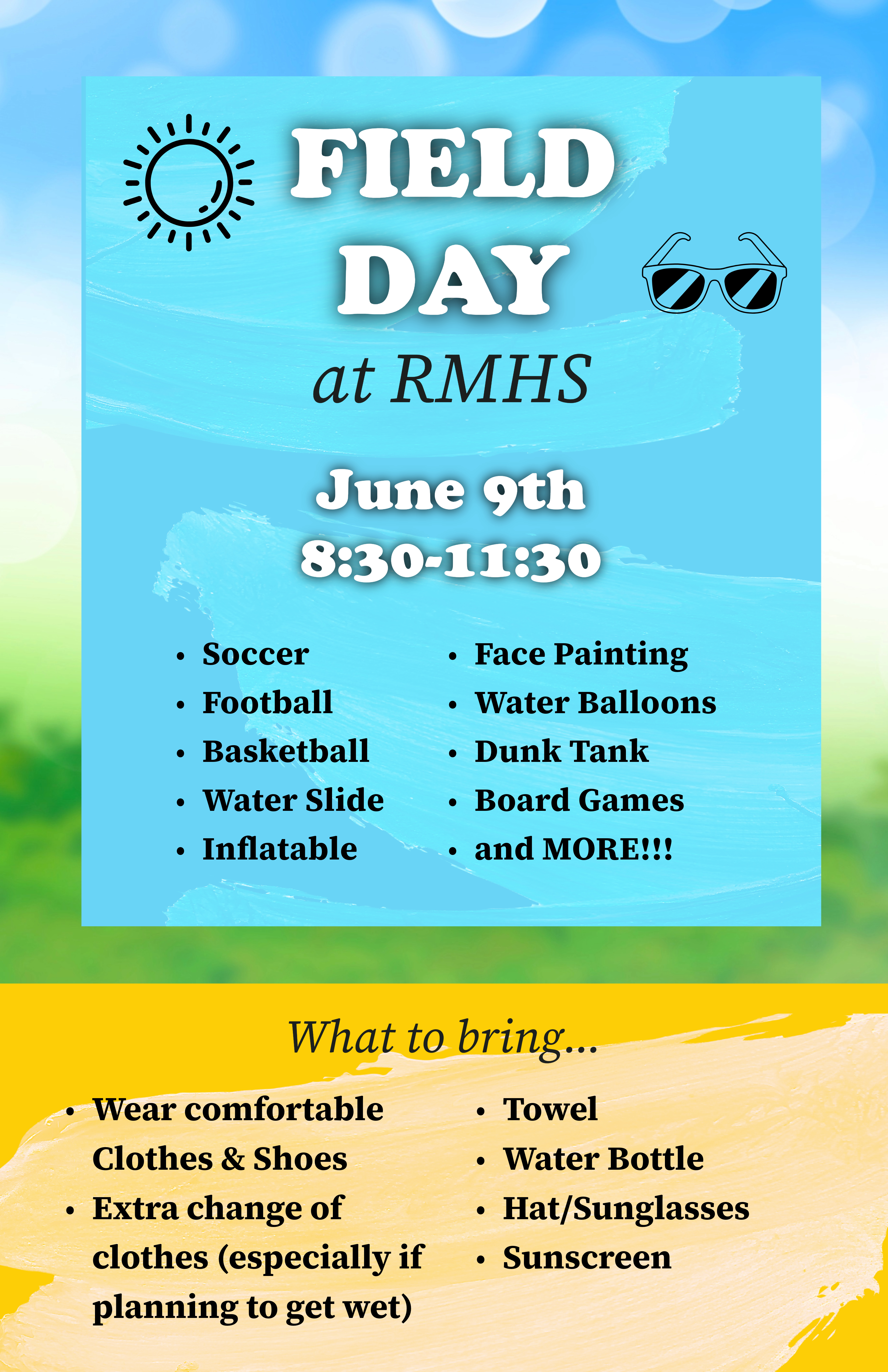RMHS Field Day Poster 2025